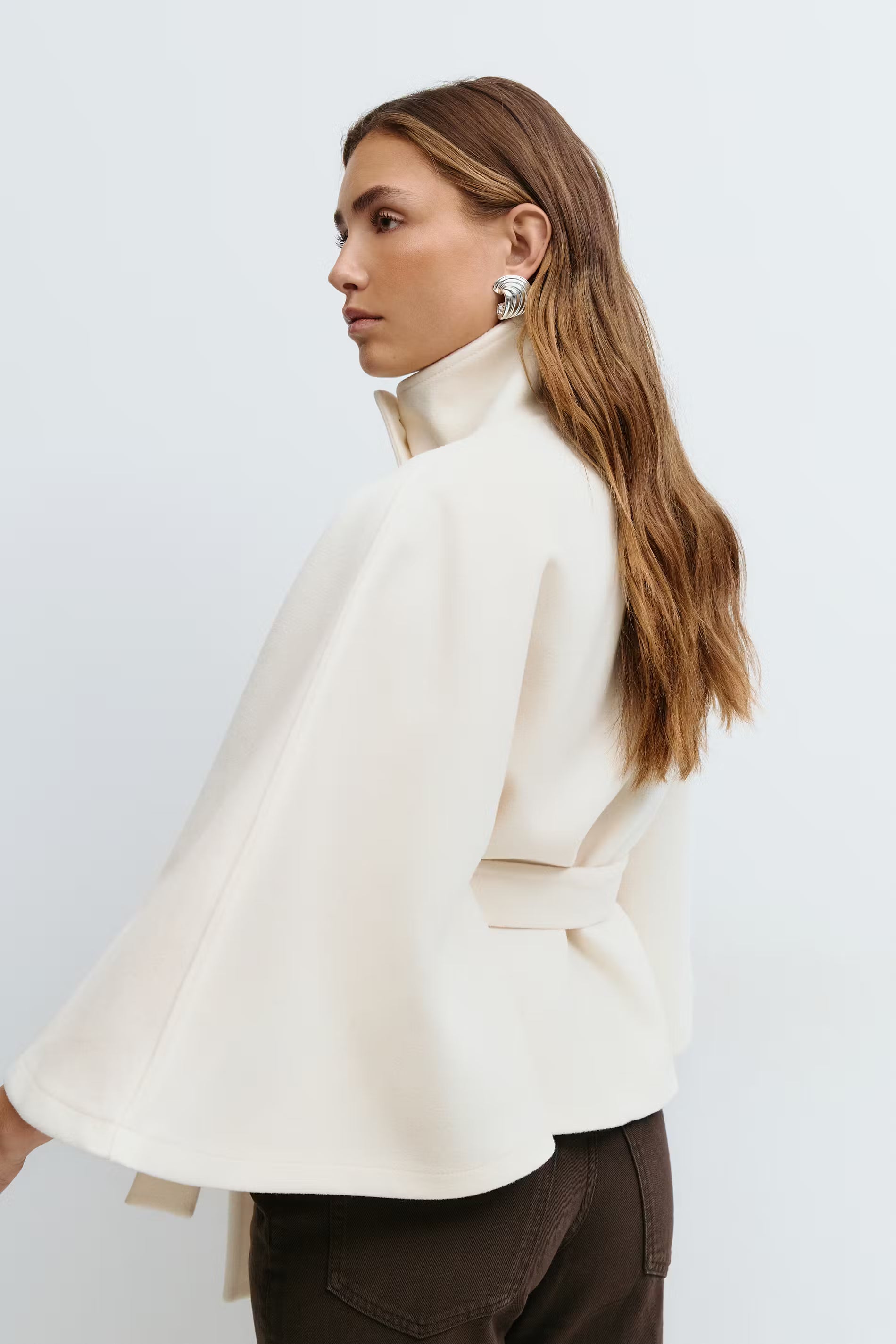 Ginny Belt Cape Jacket