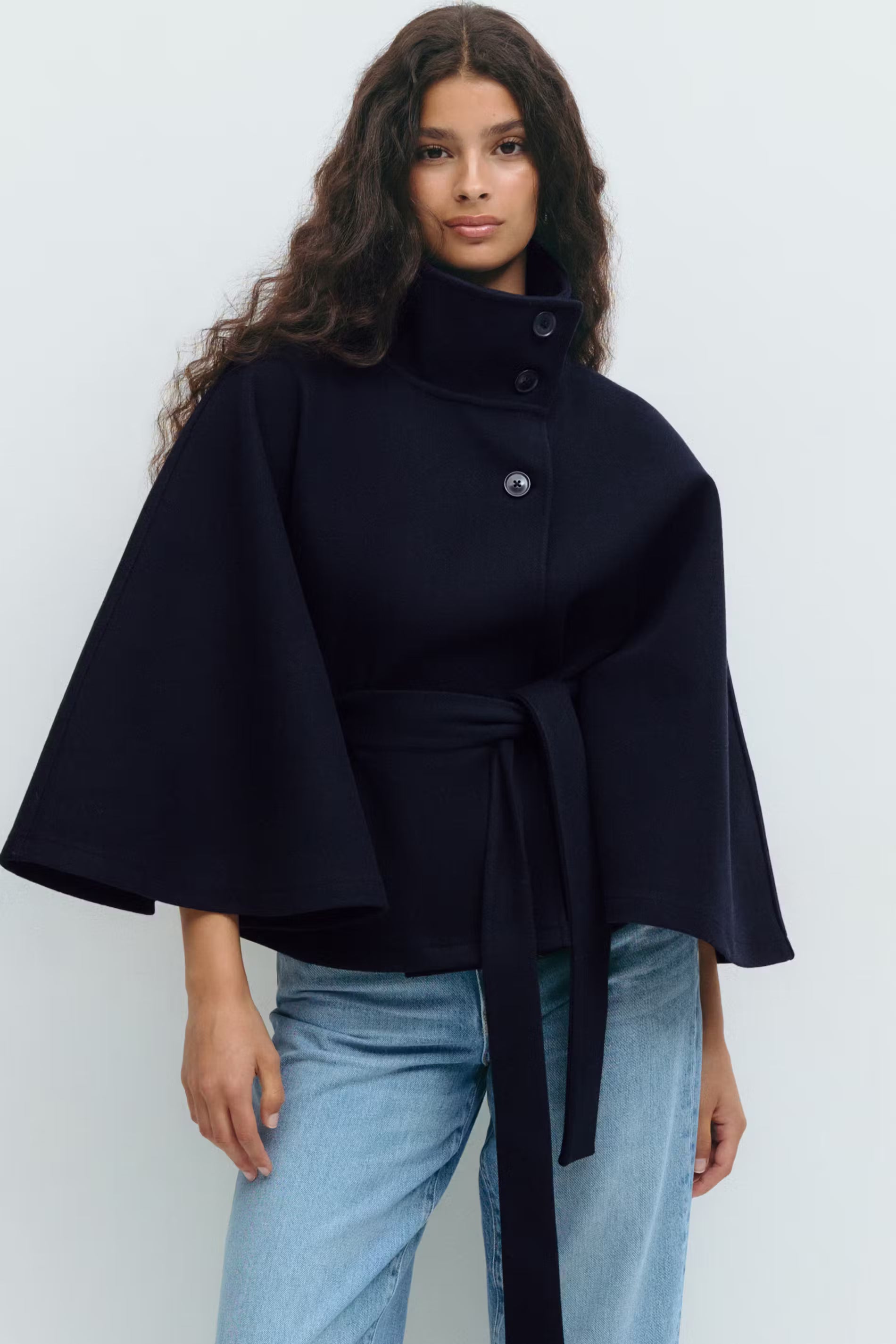 Ginny Belt Cape Jacket