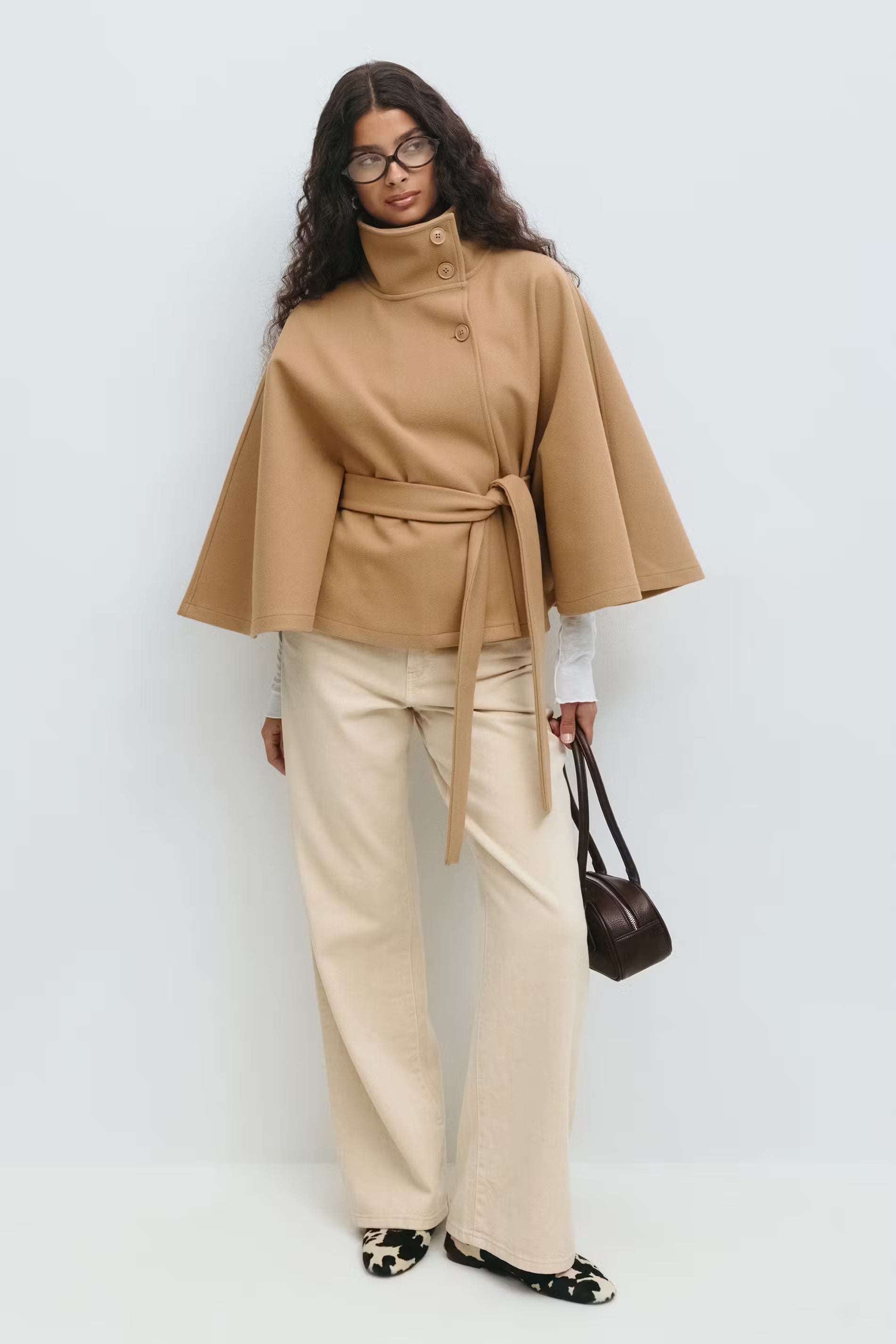 Ginny Belt Cape Jacket