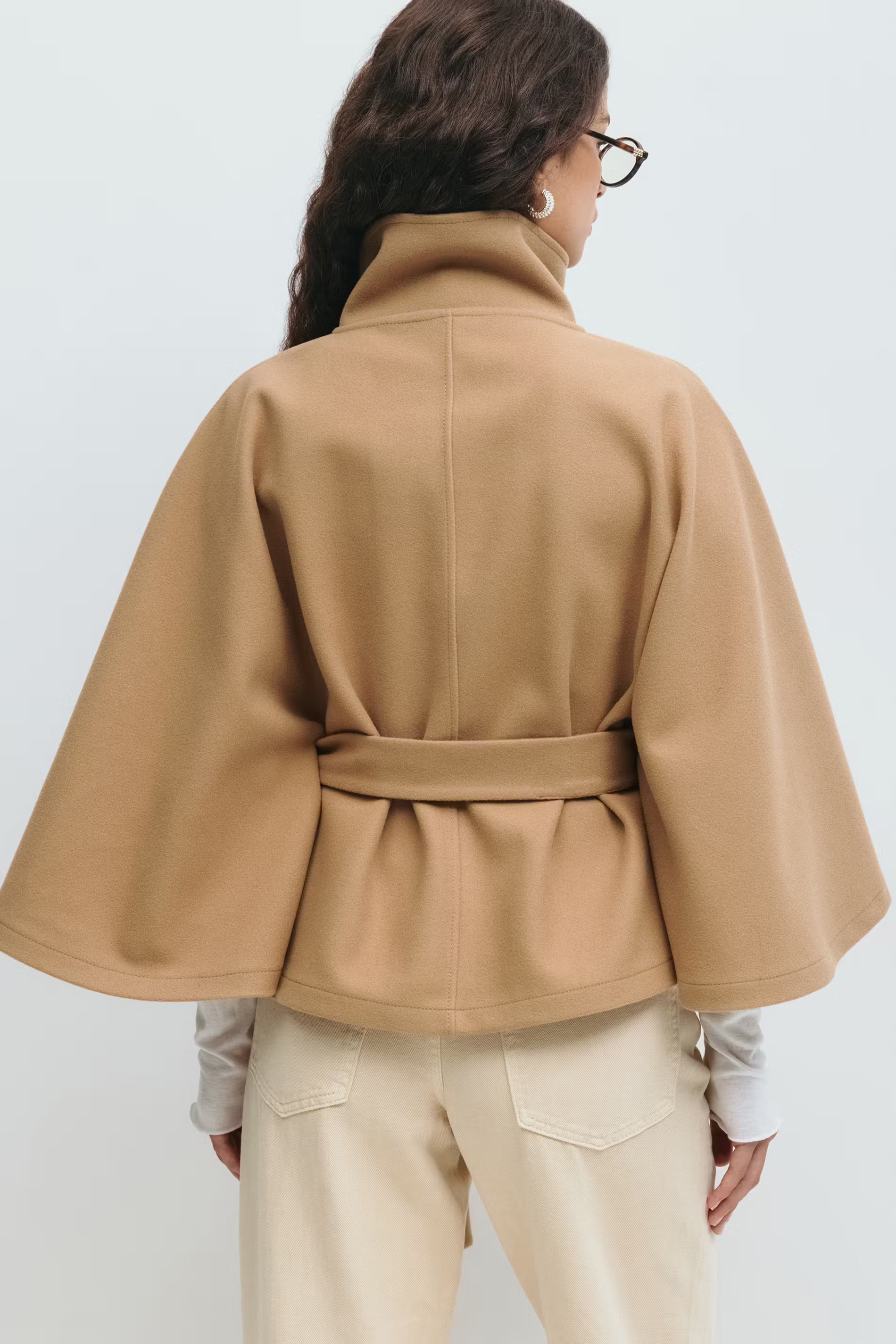 Ginny Belt Cape Jacket