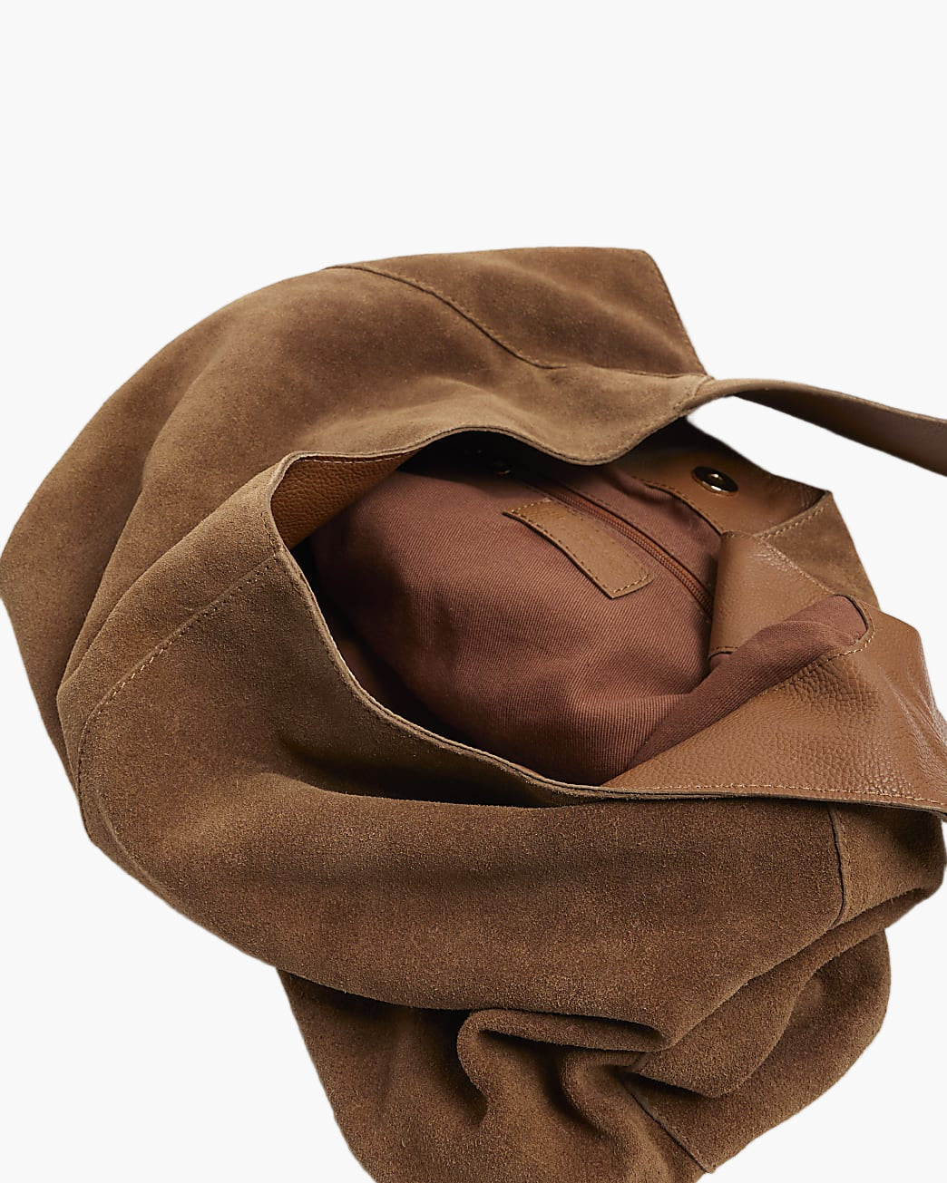 Slouchy Suede Tote
