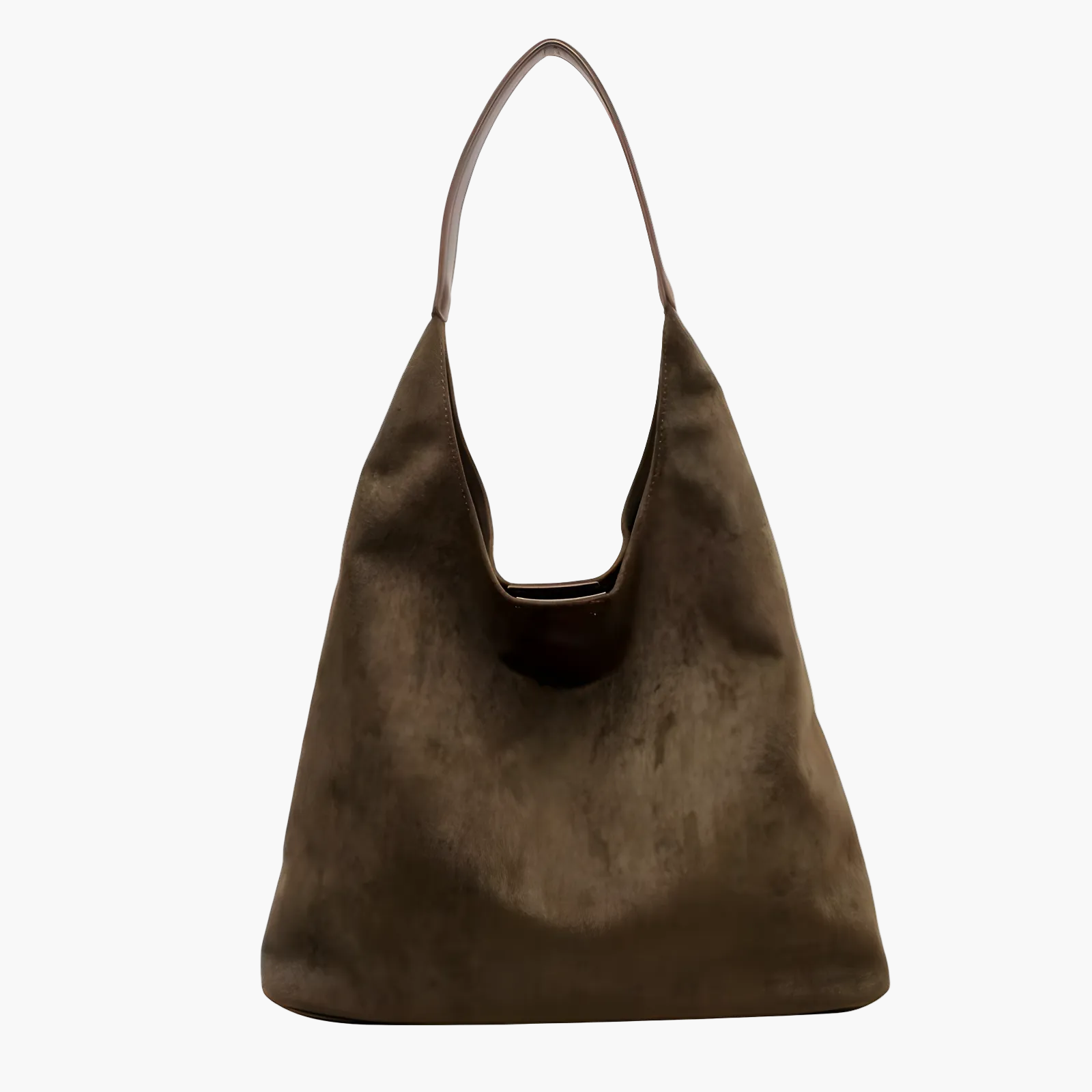 Slouchy Suede Tote
