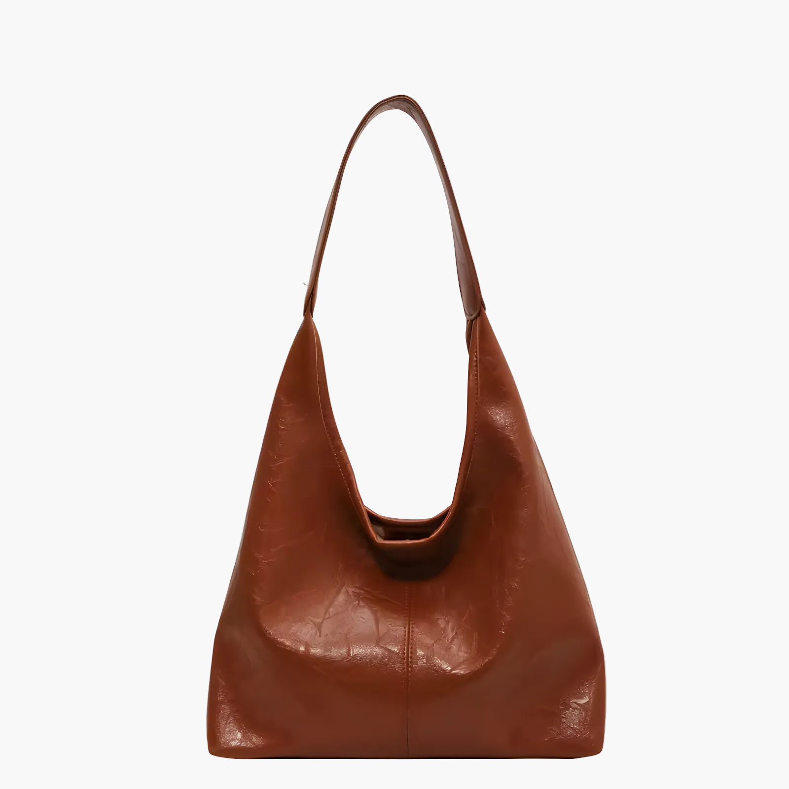 Slouchy Leather Tote