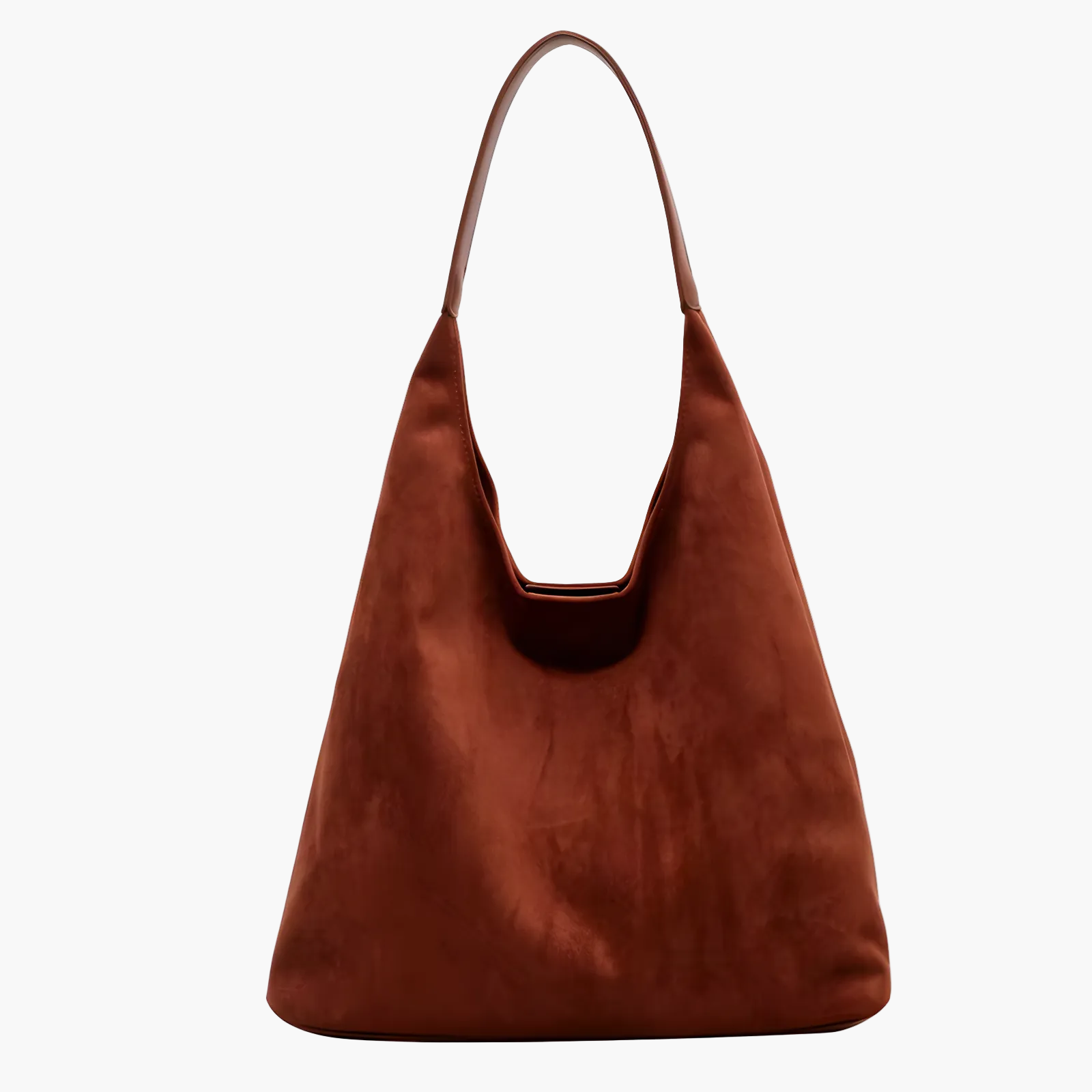 Slouchy Suede Tote