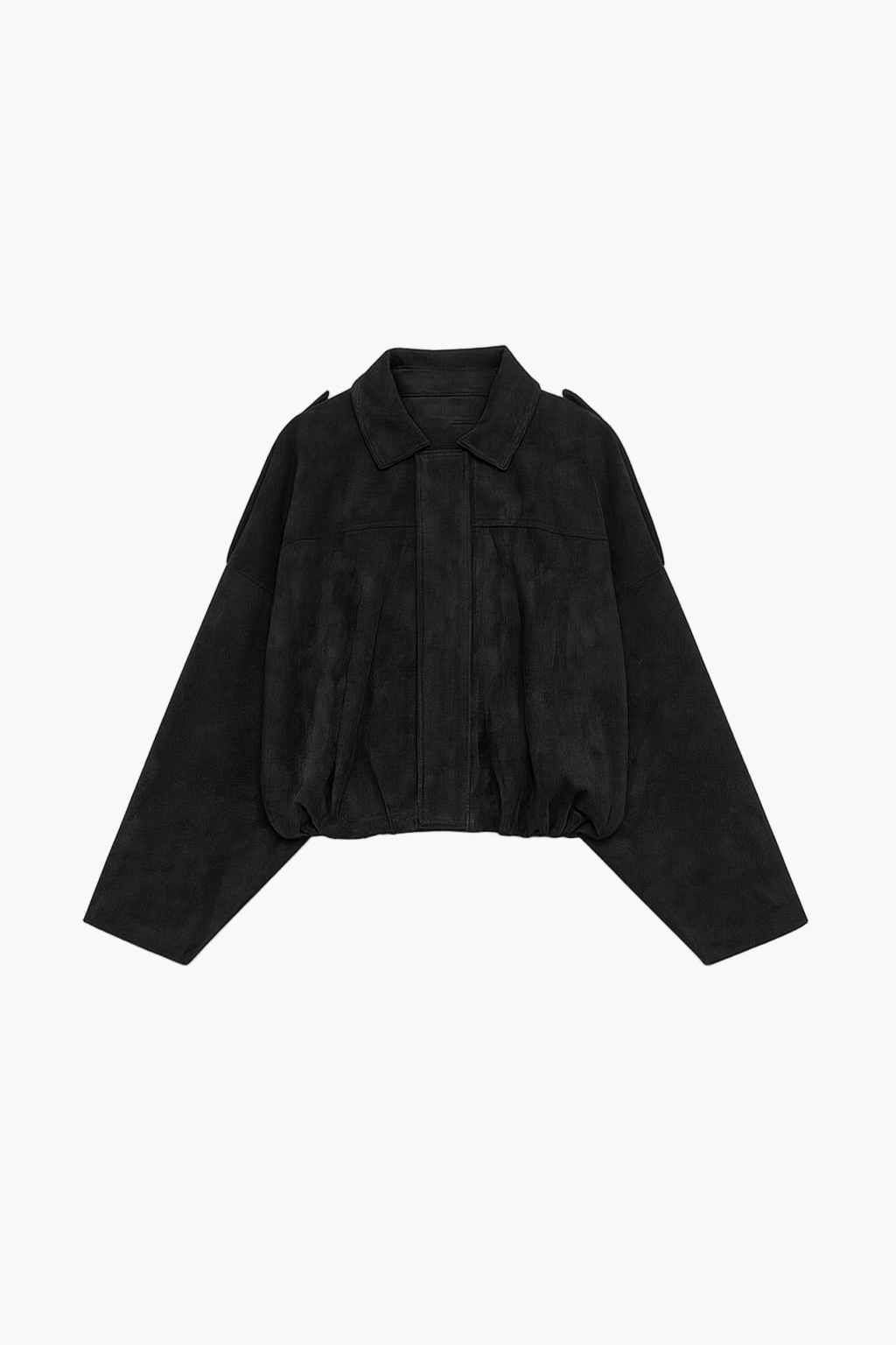 Lara faux Suede Bomber Jacket