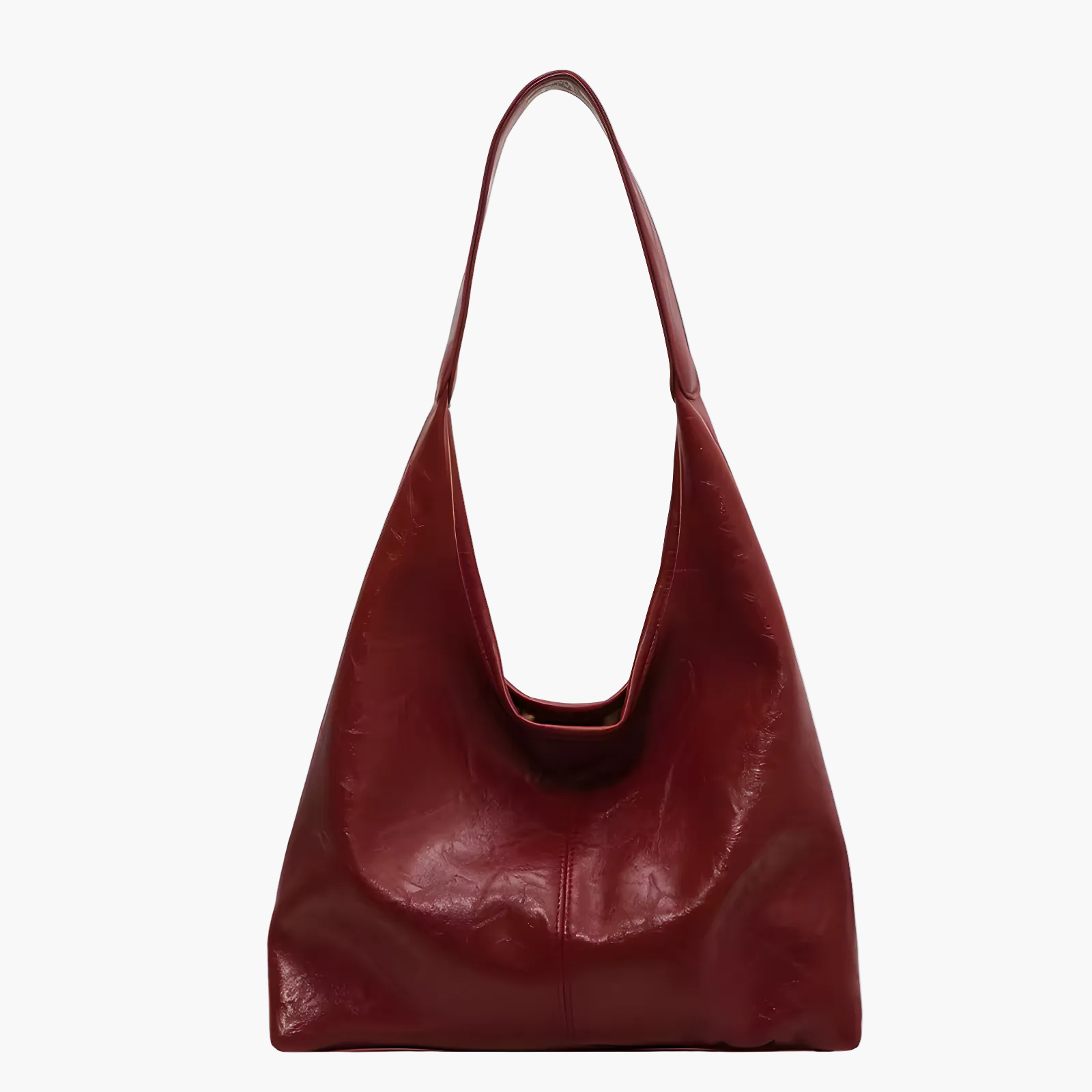 Slouchy Leather Tote